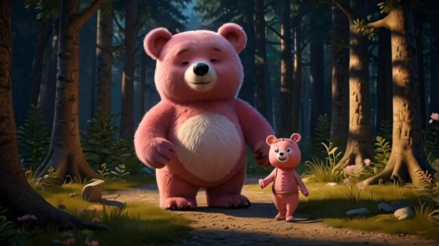 teddy bear in the park