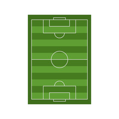 Sports field end equipment. Sports stadium or arena and ground vector