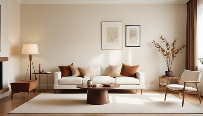 Photo interior modern design room 3d illustration