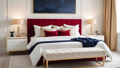 Photo interior modern design room 3d illustration