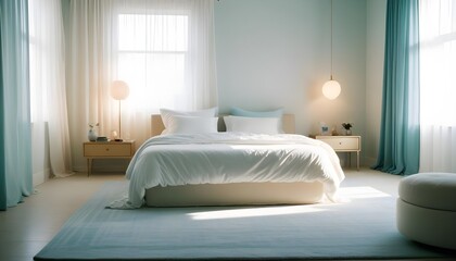 Photo interior modern design room 3d illustration