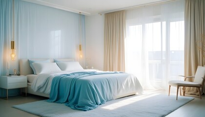 Photo interior modern design room 3d illustration