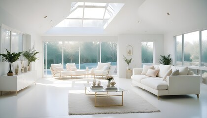 Photo interior modern design room 3d illustration