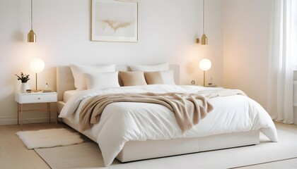 Photo interior modern design room 3d illustration