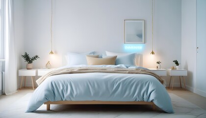 Photo interior modern design room 3d illustration