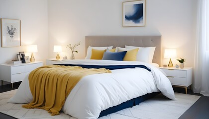 Photo interior modern design room 3d illustration