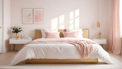Photo interior modern design room 3d illustration