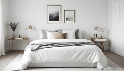 Photo interior modern design room 3d illustration