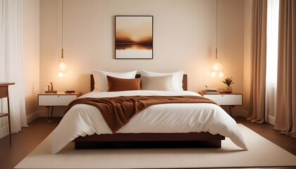 Photo interior modern design room 3d illustration