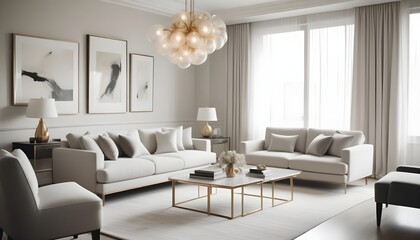 Photo interior modern design room 3d illustration