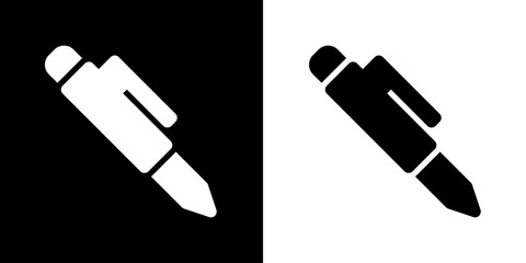 Pen icon. Business icon. Admin. Work Team. Black icon. Silhouette