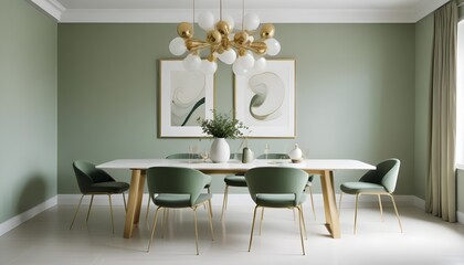 Photo interior modern design room 3d illustration