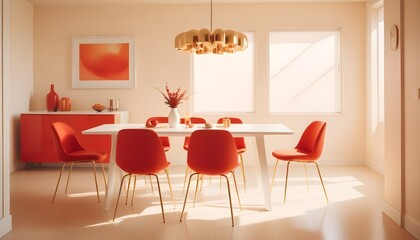 Photo interior modern design room 3d illustration