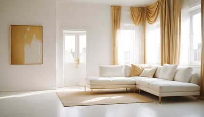 Photo interior modern design room 3d illustration