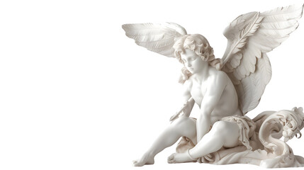 Cupid, PNG file, transparent background, isolated on white