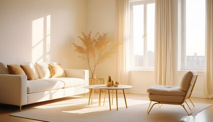 Photo interior modern design room 3d illustration