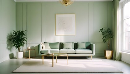 Photo interior modern design room 3d illustration