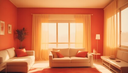 Photo interior modern design room 3d illustration