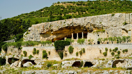 Gravina in Puglia, antica città rupestre. Bari, Puglia,Italia