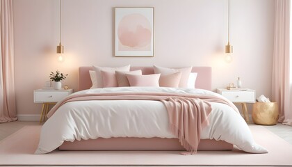 Photo interior modern design room 3d illustration