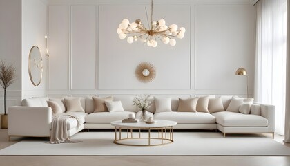 Photo interior modern design room 3d illustration