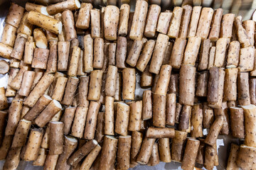 Steamed Huai Shan or Chinese yam are roots that are used in traditional chinese medicine and cooking, and is nourishing to the body.