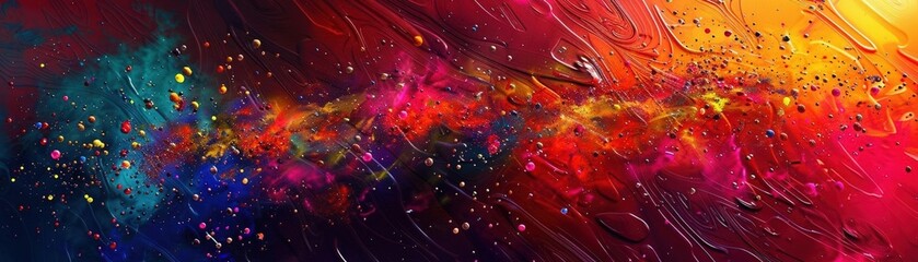 An abstract art piece featuring a visual representation of a heartbeat transforming into a musical rhythm