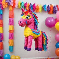 Obraz premium Magic pinata horse for kids parties