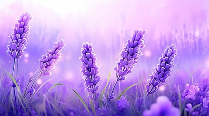 Fototapeta premium lavender field background