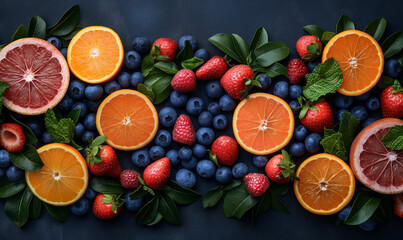 Assorted Fruits on Table
