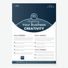Unique Business Flyer Design for business