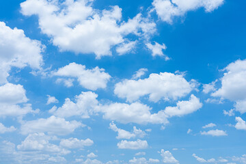 Blue Sky White Clouds Nature Day Weather