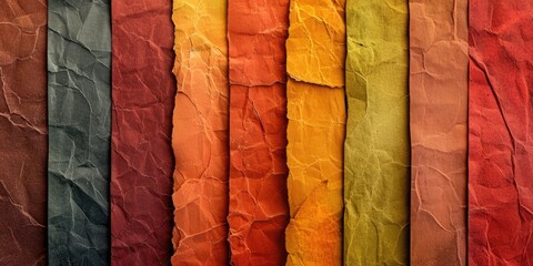Colored Paper Close-Up