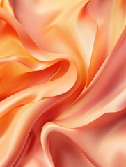 Obraz premium Pink Orange Fabric Close Up