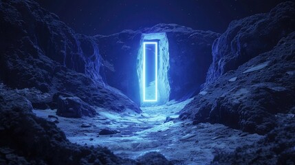 Rocky Door Entrance