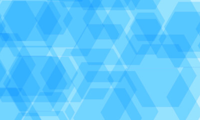 Vector hexagon banner design background with hexagon pattern. Digital futuristic banner technology concept background. Design for science, banner, medicine or technology background.