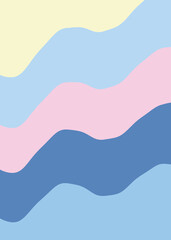 Pastel abstract graphic background. Abstract poster