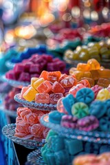 Fototapeta premium Colorful candy assortment