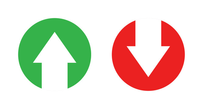 Arrow up and arrow down icon