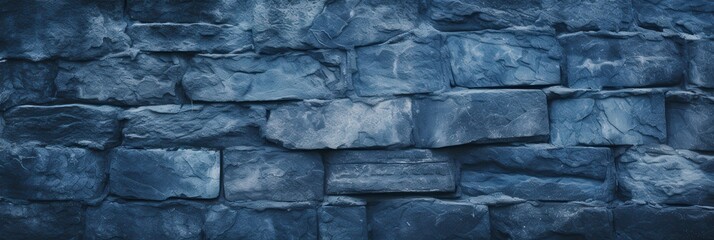 Blue Stone Wall Texture