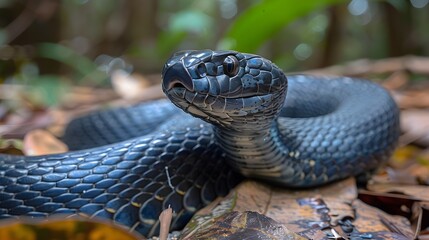 Eastern Indigo Snake. 