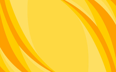 yellow curved abstract background, modern and trendy design, for banner, poster, cover, web design