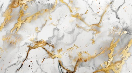 Premium luxury white and gold marble background, golden gilded majestic banner, hd 