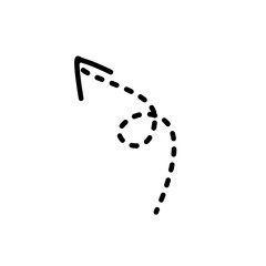 black and white arrows