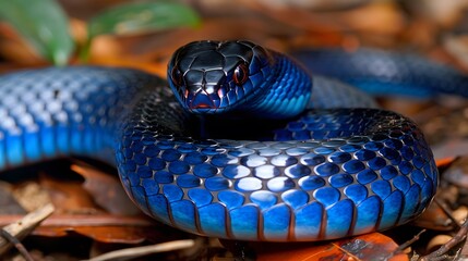 Eastern Indigo Snake. 
