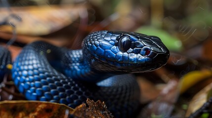 Eastern Indigo Snake. 