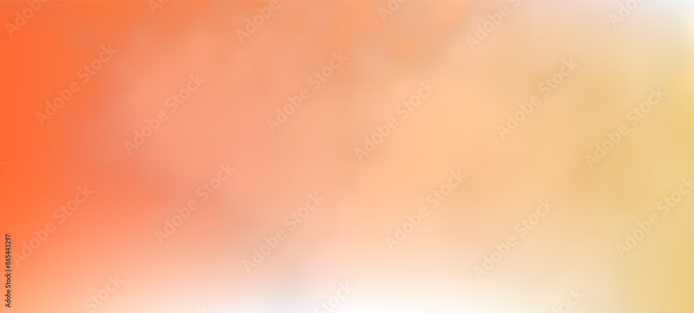 Poster modern colorful gradient background with clouds