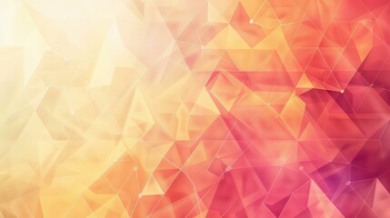 Obraz premium Abstract Geometric Background with Warm Gradient Colors for Modern Design Projects