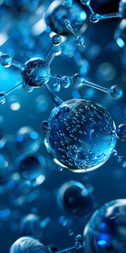 Estrutura Molecular Simples da &Aacute;gua