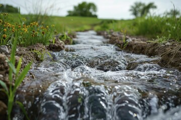Fototapeta premium Discover innovative methods for aquifer preservation to ensure the longevity and vitality of groundwater systems.